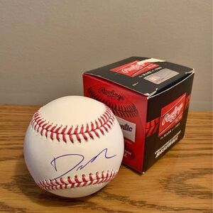 Davis Schneider Signed Baseball COA